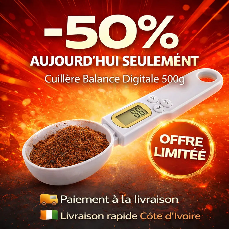 Digital Spoon Scale 500g / 0.1g – Precision Measuring Spoon