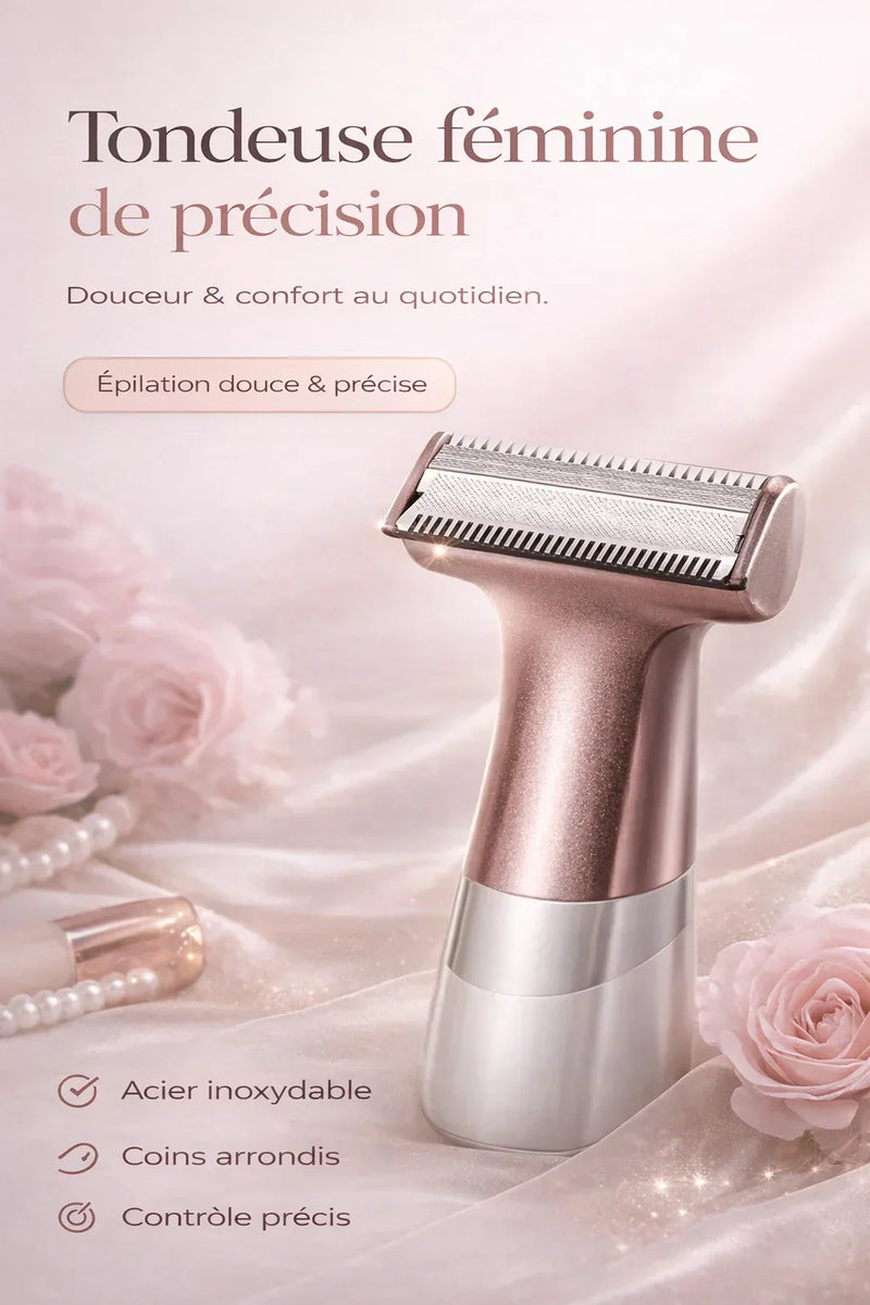 Tondeuse féminine de précision – douceur et confort(ci)