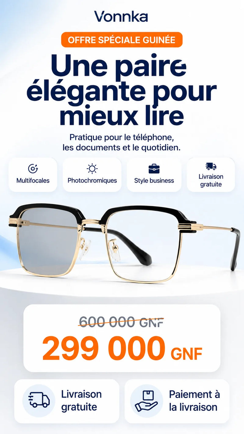 Lunettes de Presbytie