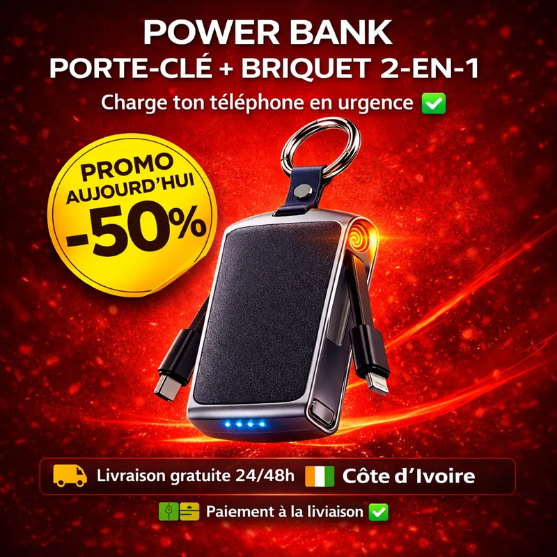 Mini Chargeur Porte-clés